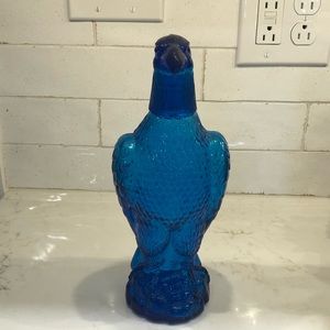 Blue eagle decanter